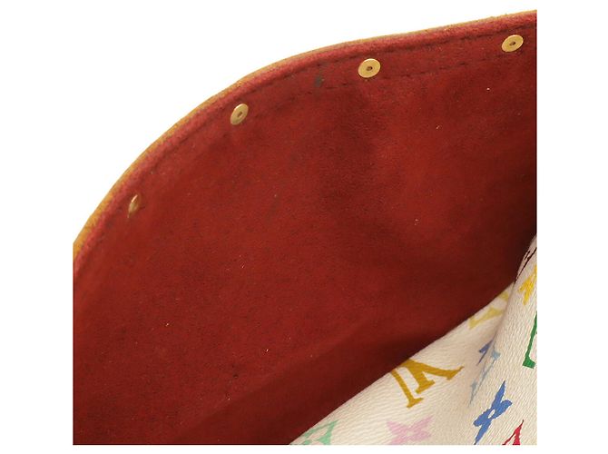Borsa Louis Vuitton Monogram Multicolor Trouville Bianco Multicolore Monogramma - vista 10