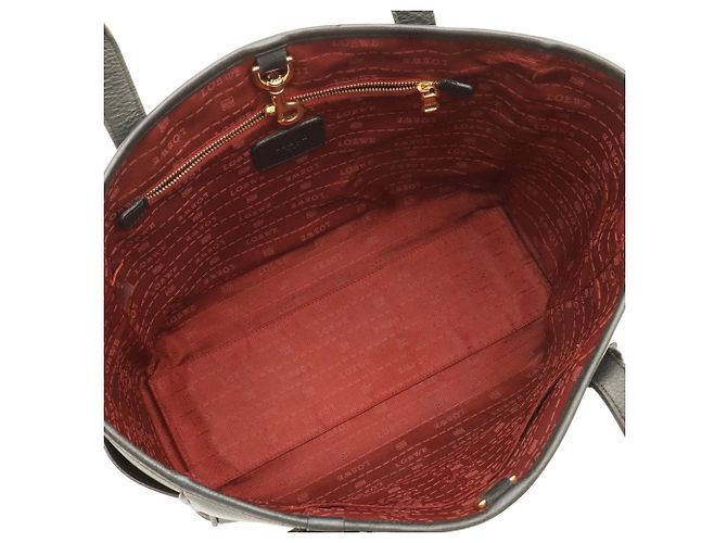 Borsa Tote LOEWE Heritage Small Nero - vista 7
