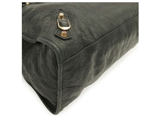 Borsa Balenciaga Classic City Nero - vista 4