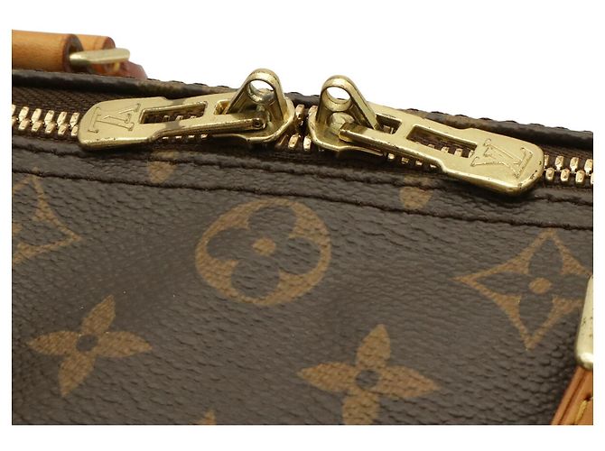 Bolso Louis Vuitton Monogram Speedy Bandoulière 30 Castaño Blanco Monograma - vista 7
