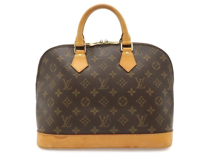 Borsa Louis Vuitton Monogram Alma Marrone Monogramma - vista 2