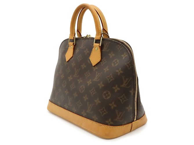 Borsa Louis Vuitton Monogram Alma Marrone Monogramma - vista 3
