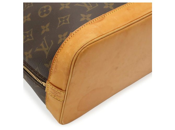 Borsa Louis Vuitton Monogram Alma Marrone Monogramma - vista 4