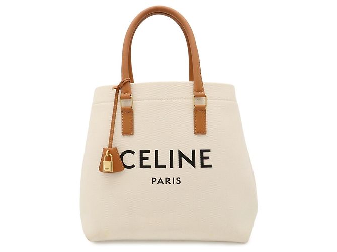 Céline CELINE Borsa Tote Cabas Horizontal Print - vista 2