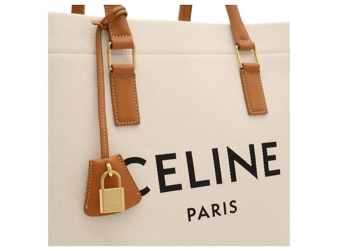 Céline CELINE Borsa Tote Cabas Horizontal Print - vista 9