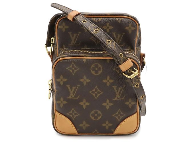 Borsa a tracolla Louis Vuitton Monogram Amazon Pochette Marrone Monogramma - vista 2