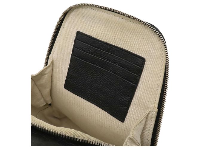 Borsa a tracolla GUCCI Jumbo GG in pelle nera Nero - vista 10