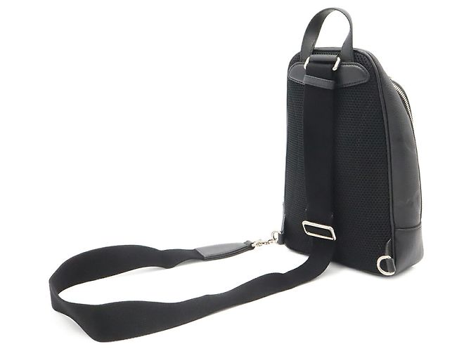 Borsa a tracolla GUCCI Jumbo GG in pelle nera Nero - vista 3