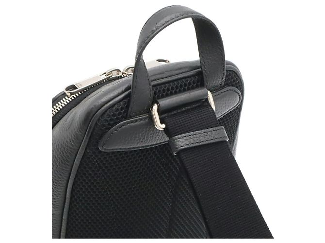 Borsa a tracolla GUCCI Jumbo GG in pelle nera Nero - vista 5
