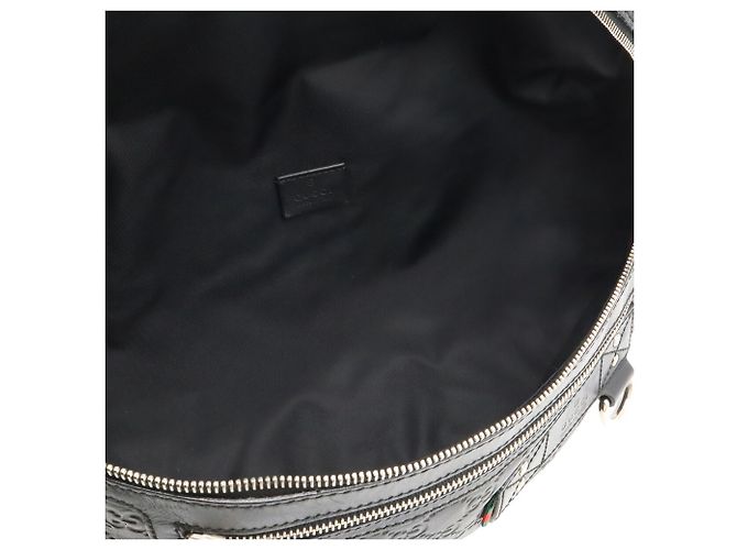 Pochette de taille Guccissima Gucci Noir Blanc - vue 8