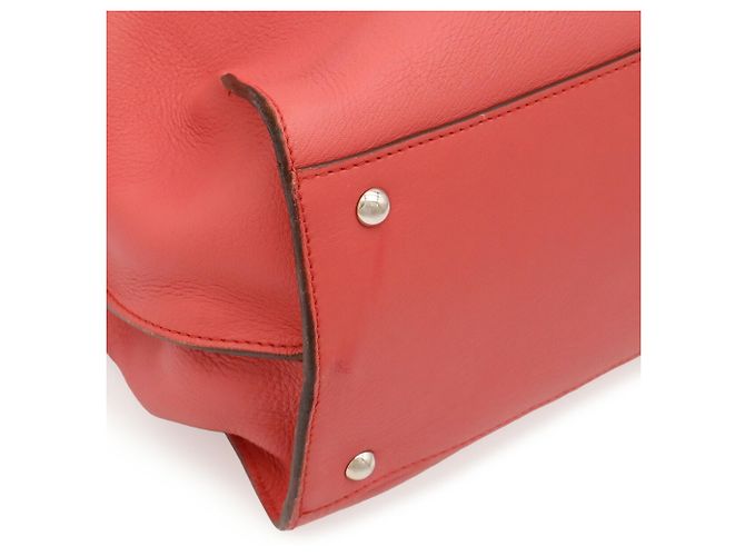 Borsa Tote/Spalla Salvatore Ferragamo Gancini Rosa - vista 4