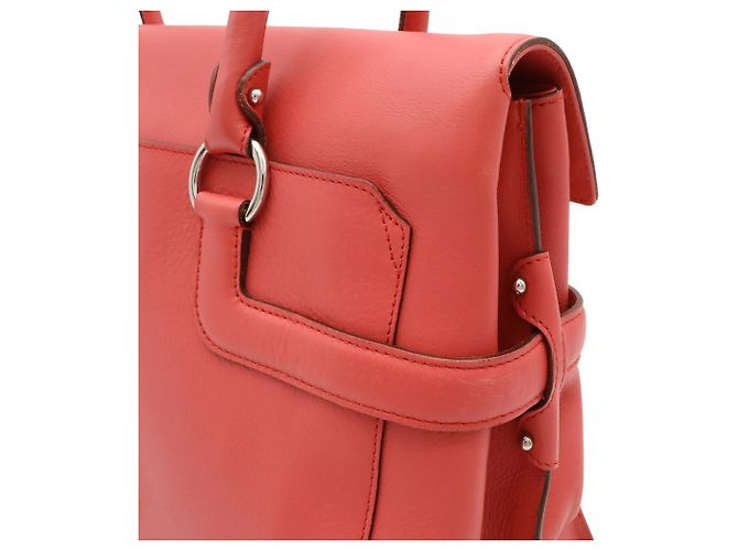 Borsa Tote/Spalla Salvatore Ferragamo Gancini Rosa - vista 7