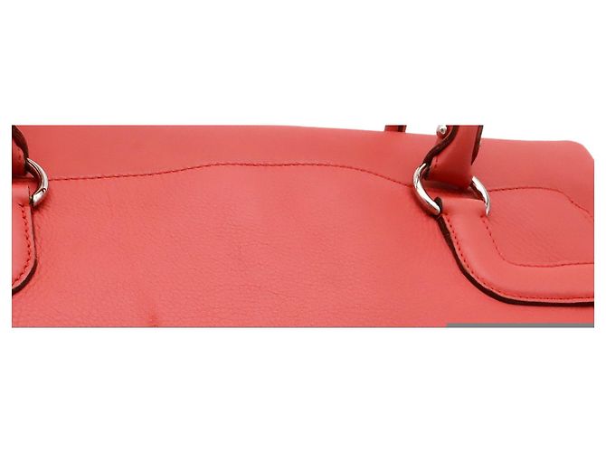Borsa Tote/Spalla Salvatore Ferragamo Gancini Rosa - vista 8