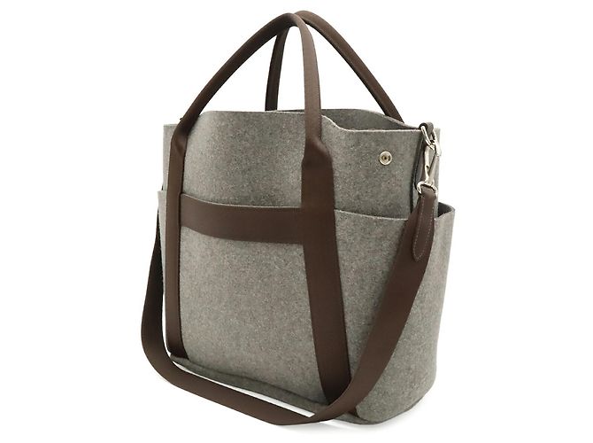 Hermès Borsa Hermes Sac de Pansage Groom Tote Bag Marrone Marrone scuro - vista 3