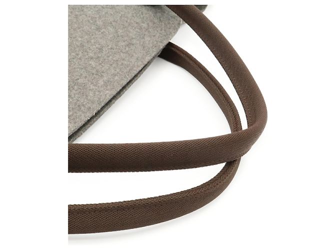 Hermès Borsa Hermes Sac de Pansage Groom Tote Bag Marrone Marrone scuro - vista 5