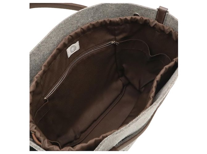 Hermès Borsa Hermes Sac de Pansage Groom Tote Bag Marrone Marrone scuro - vista 6