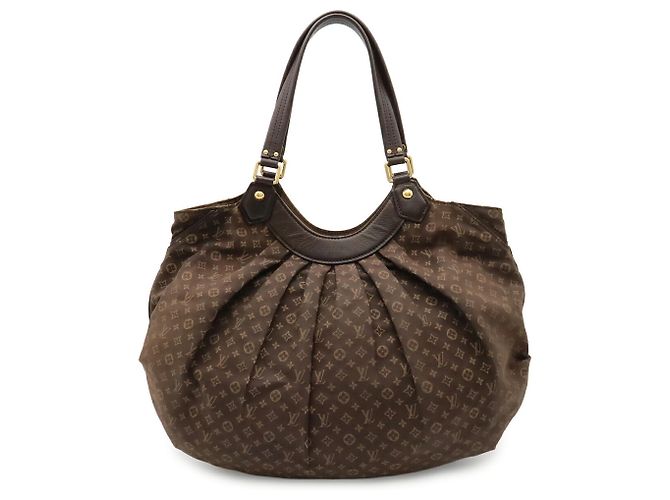 Borsa Tote Louis Vuitton Monogram Idylle in Fusain Grigio antracite - vista 2