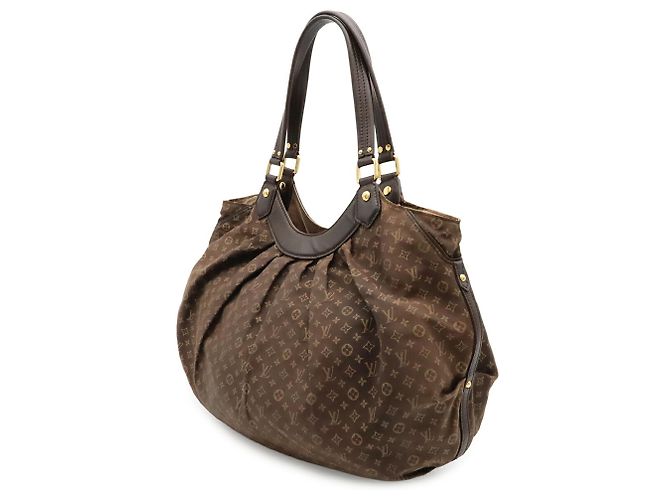 Borsa Tote Louis Vuitton Monogram Idylle in Fusain Grigio antracite - vista 3