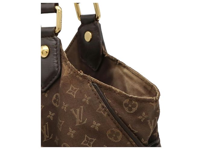 Borsa Tote Louis Vuitton Monogram Idylle in Fusain Grigio antracite - vista 8