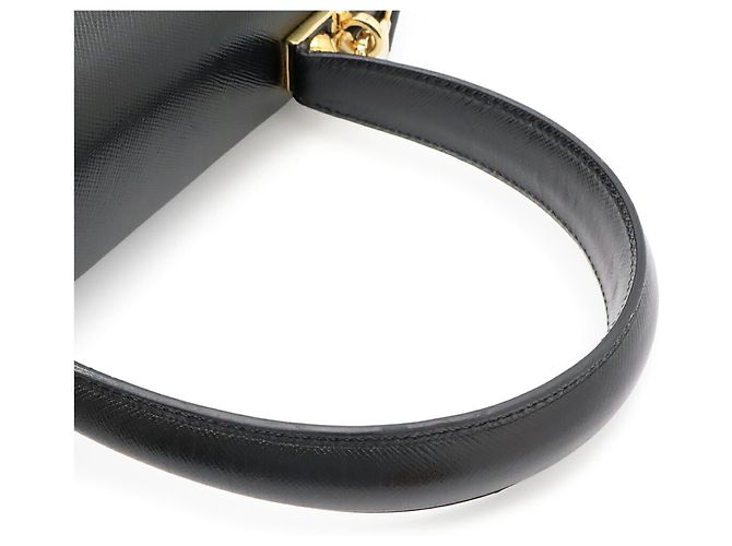 Borsa Salvatore Ferragamo Gancini Nero - vista 7