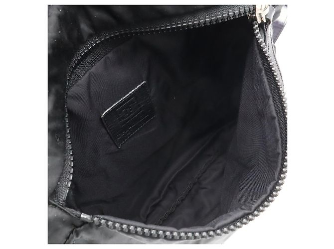 Borsa a tracolla reversibile Chanel Sport Line Nero Bianco - vista 7