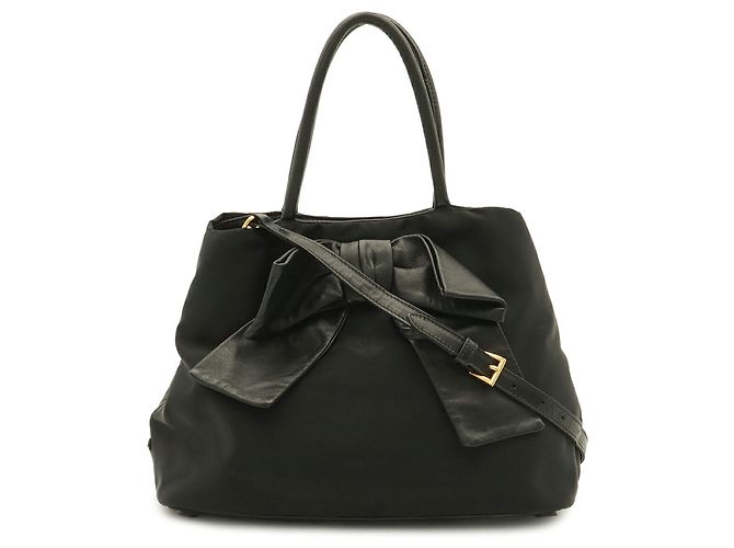 Borsa a mano/Borsa a tracolla in jacquard Prada Nero - vista 2