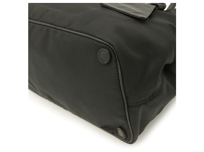 Borsa a mano/Borsa a tracolla in jacquard Prada Nero - vista 4