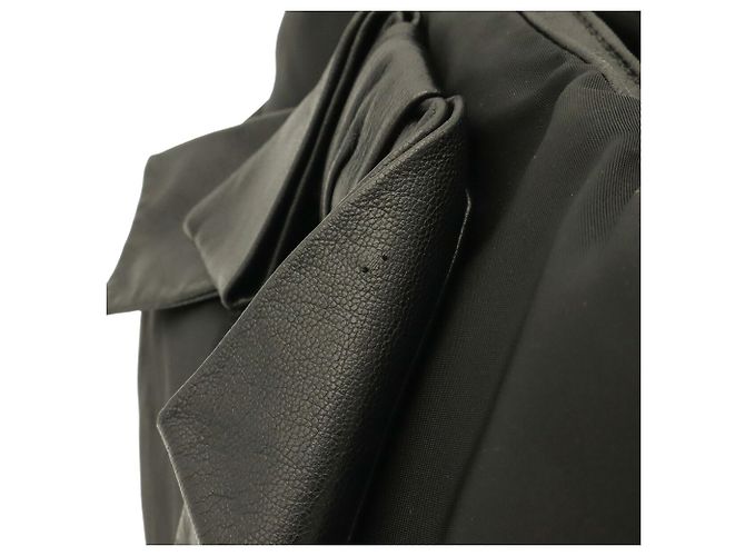 Borsa a mano/Borsa a tracolla in jacquard Prada Nero - vista 6