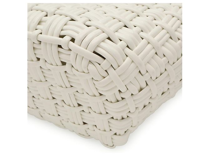 Borsa Balenciaga Bistro XS Bianco - vista 4
