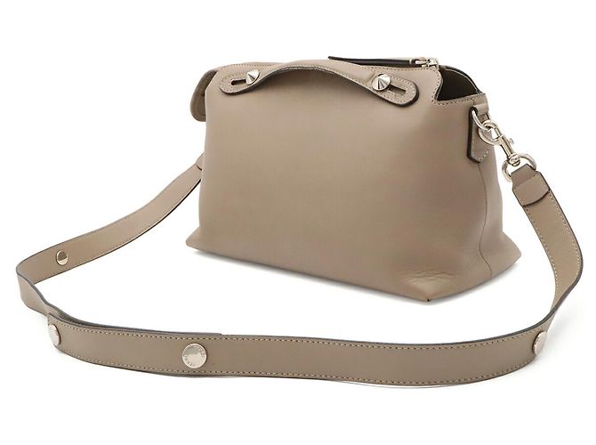 Borsa a mano/Borsa a tracolla Fendi By The Way Medium Grigio - vista 3