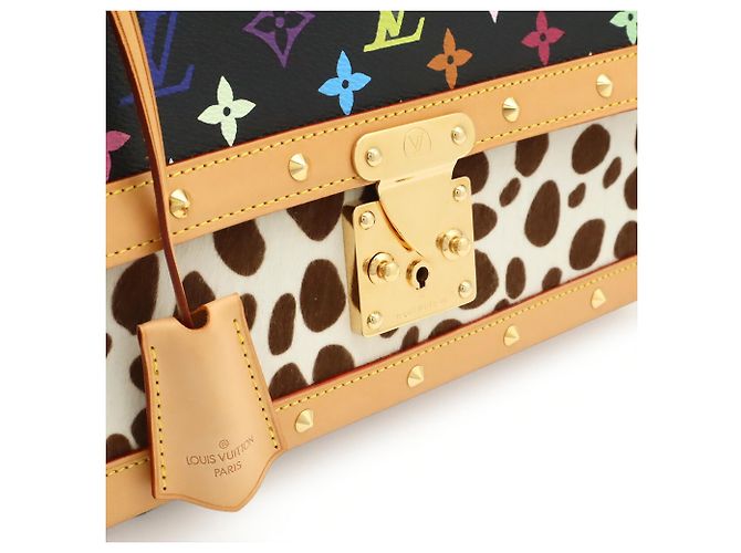 Borsa a tracolla Louis Vuitton Monogram Multicolor Sac Dalmatian Nero - vista 10