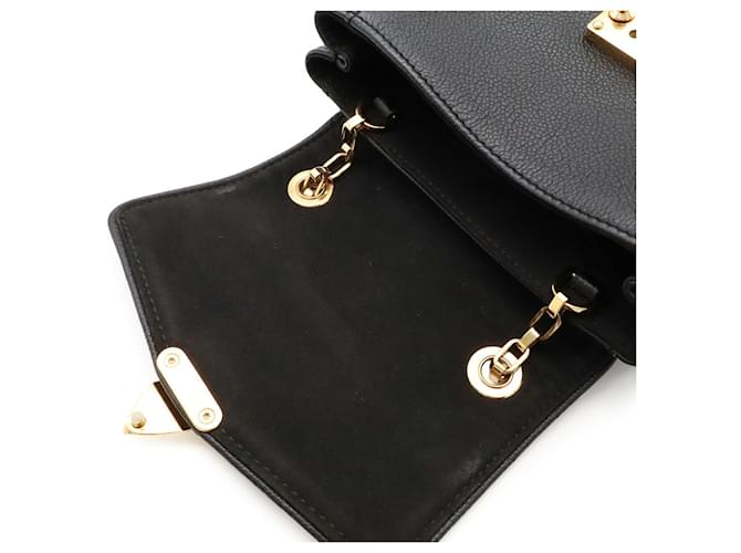 Bolso de Hombro Louis Vuitton Monogram Empreinte Saint Germain BB Chain Negro - vista 10