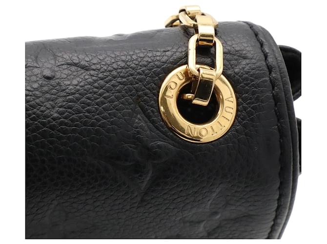 Bolso de Hombro Louis Vuitton Monogram Empreinte Saint Germain BB Chain Negro - vista 7