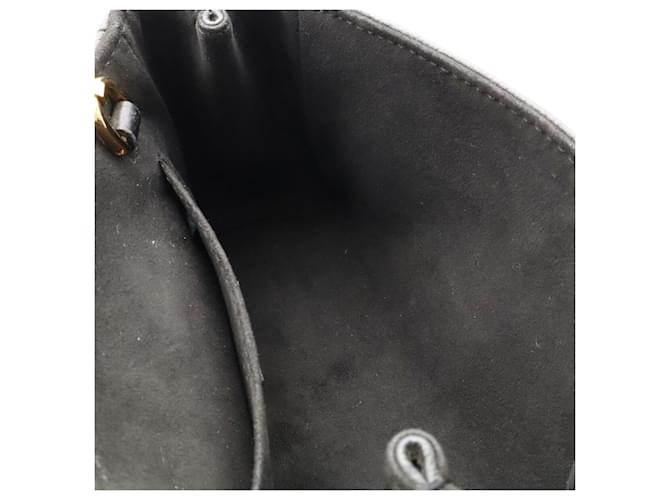 Bolso de Hombro Louis Vuitton Monogram Empreinte Saint Germain BB Chain Negro - vista 9