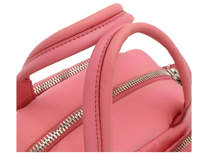 Bolsa de mão Triangle Prada em rosa Begonia - vista 7