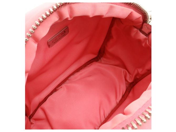 Bolsa de mão Triangle Prada em rosa Begonia - vista 9