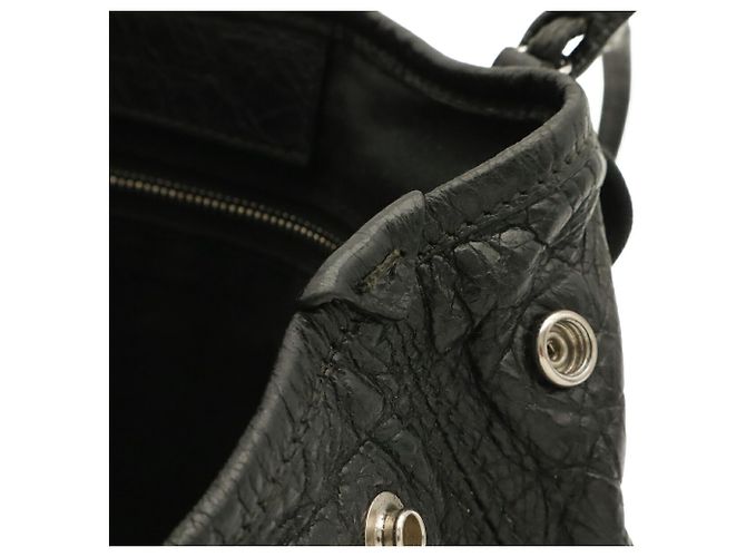 Everyday Borsa Tote Balenciaga in pelle nera Nero - vista 5
