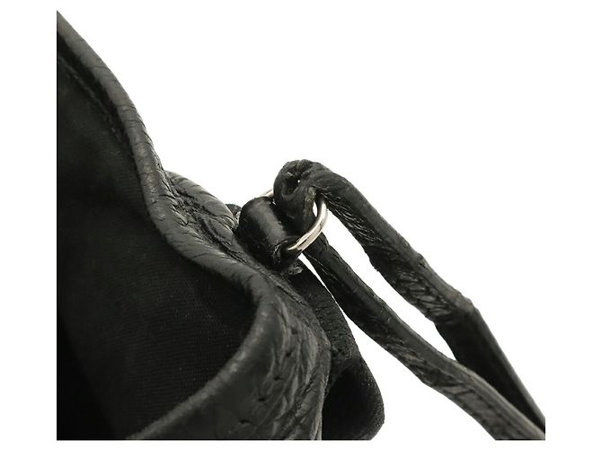 Everyday Borsa Tote Balenciaga in pelle nera Nero - vista 7