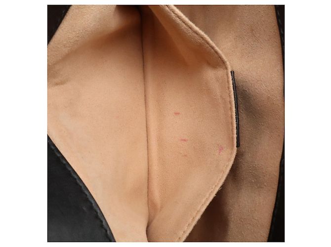 Borsa a tracolla Gucci GG Marmont con catena Nero - vista 9