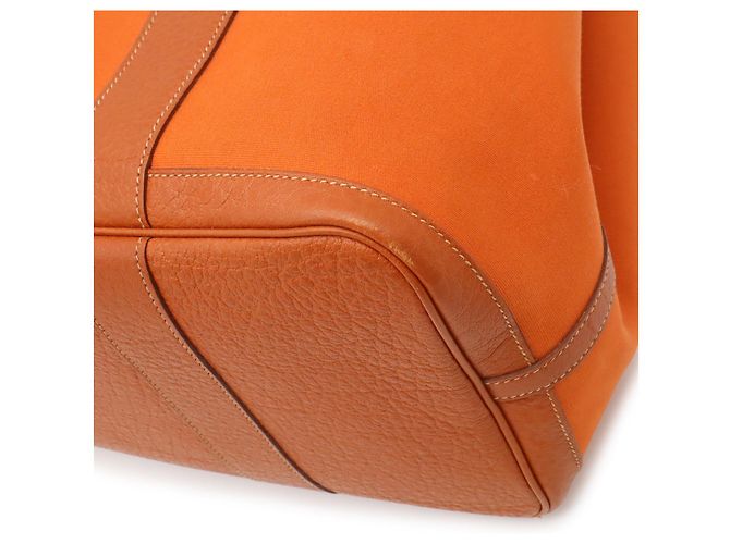 Hermès HERMES Garden PM Tragetasche Orange - Ansicht 4