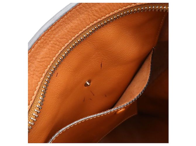 Piccola borsa in pelle Loewe Anton Marrone - vista 10