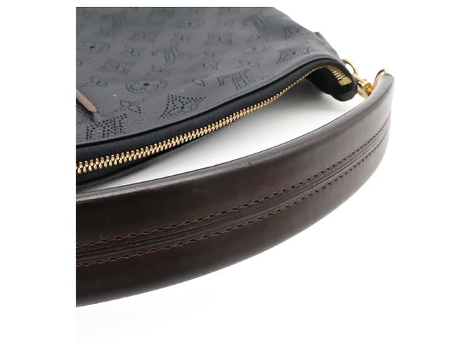 Borsa Louis Vuitton Mahina Selene PM Nero - vista 6