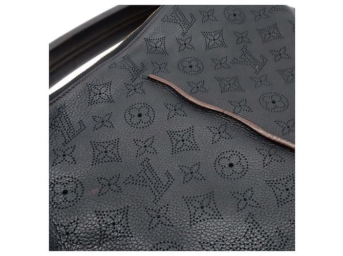 Borsa Louis Vuitton Mahina Selene PM Nero - vista 7