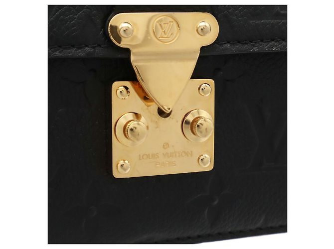 Portafoglio con catena Louis Vuitton Monogram Empreinte Métis Nero - vista 6