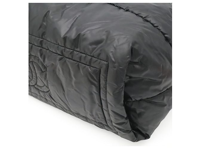 Borsa Chanel Coco Cocoon Tote GM Nero Bordò - vista 4