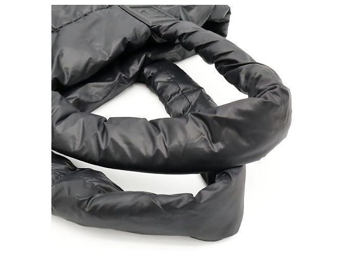 Borsa Chanel Coco Cocoon Tote GM Nero Bordò - view 5