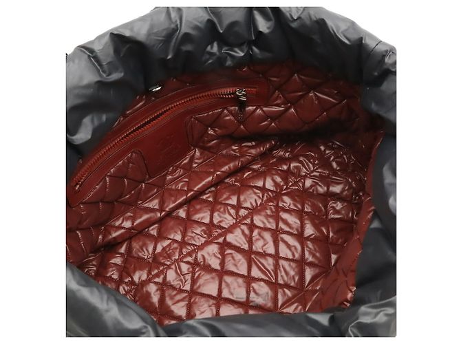 Borsa Chanel Coco Cocoon Tote GM Nero Bordò - view 6