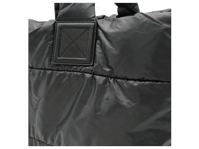 Borsa Chanel Coco Cocoon Tote GM Nero Bordò - view 9