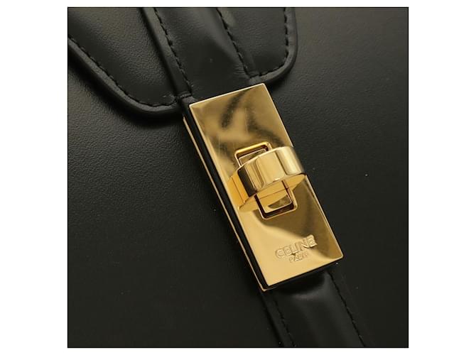 Céline Borsa Celine Small 16 Seize One-Handle Nero - vista 7