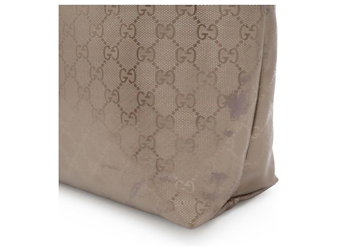 Tote e borsa a tracolla Gucci GG Imprimé Argento - vista 10